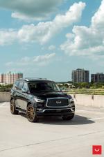 Infiniti QX80 5.6 Mocha Almond on Vossen Wheels (HF6-1) 2019 года